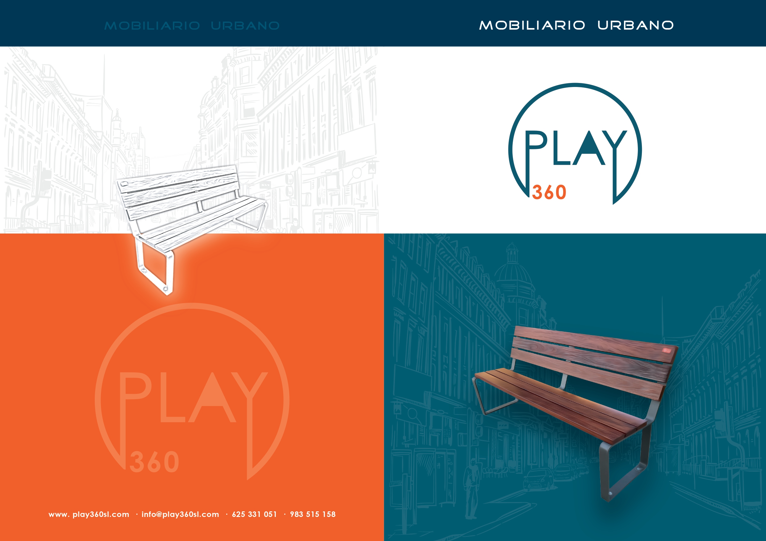 Nuevo Catálogo de Mobiliario Urbano - 360 SL Equipamiento Urbano